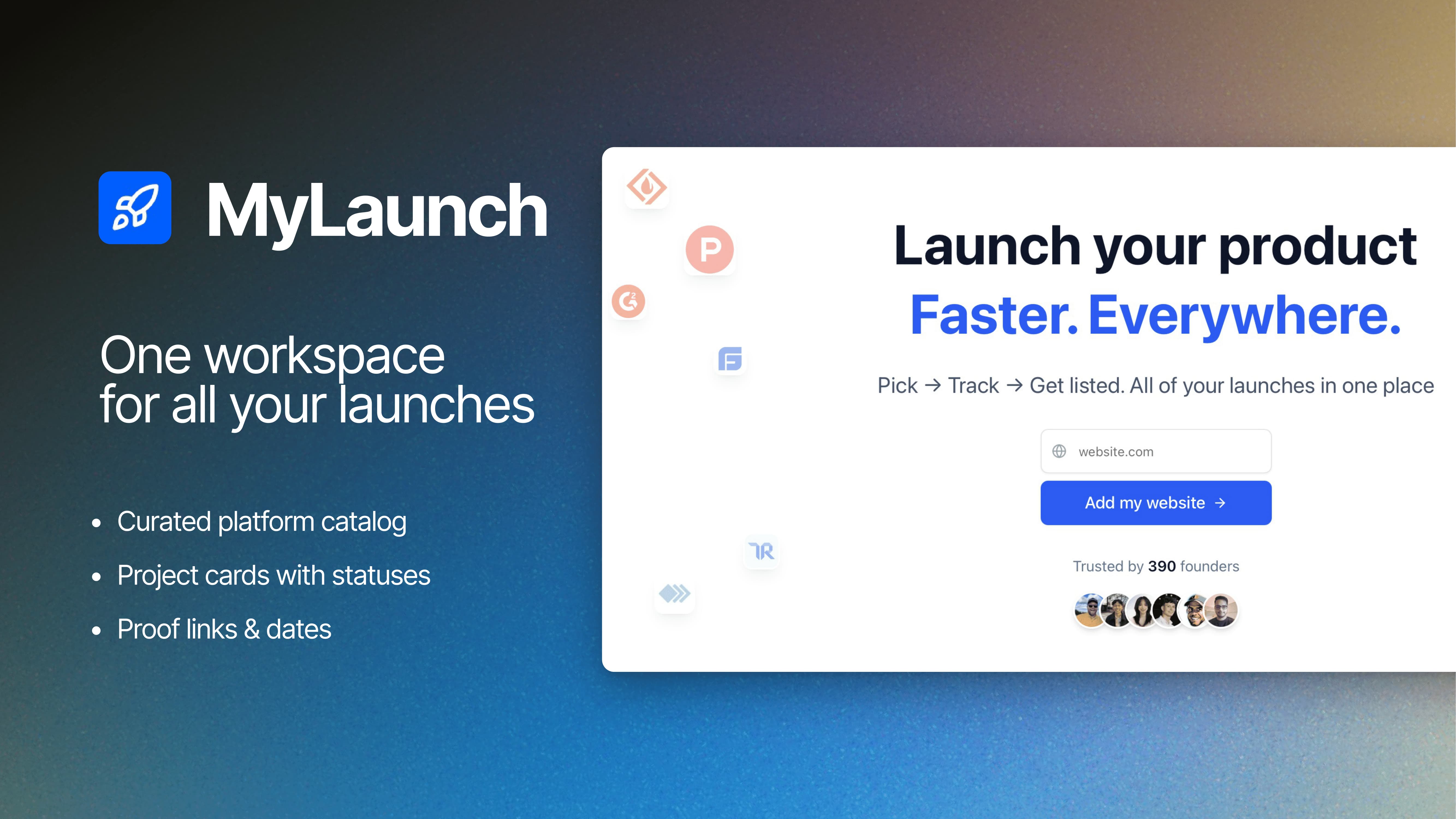 MyLaunch - SaaS Launch Platform for Product Growth | Firsto