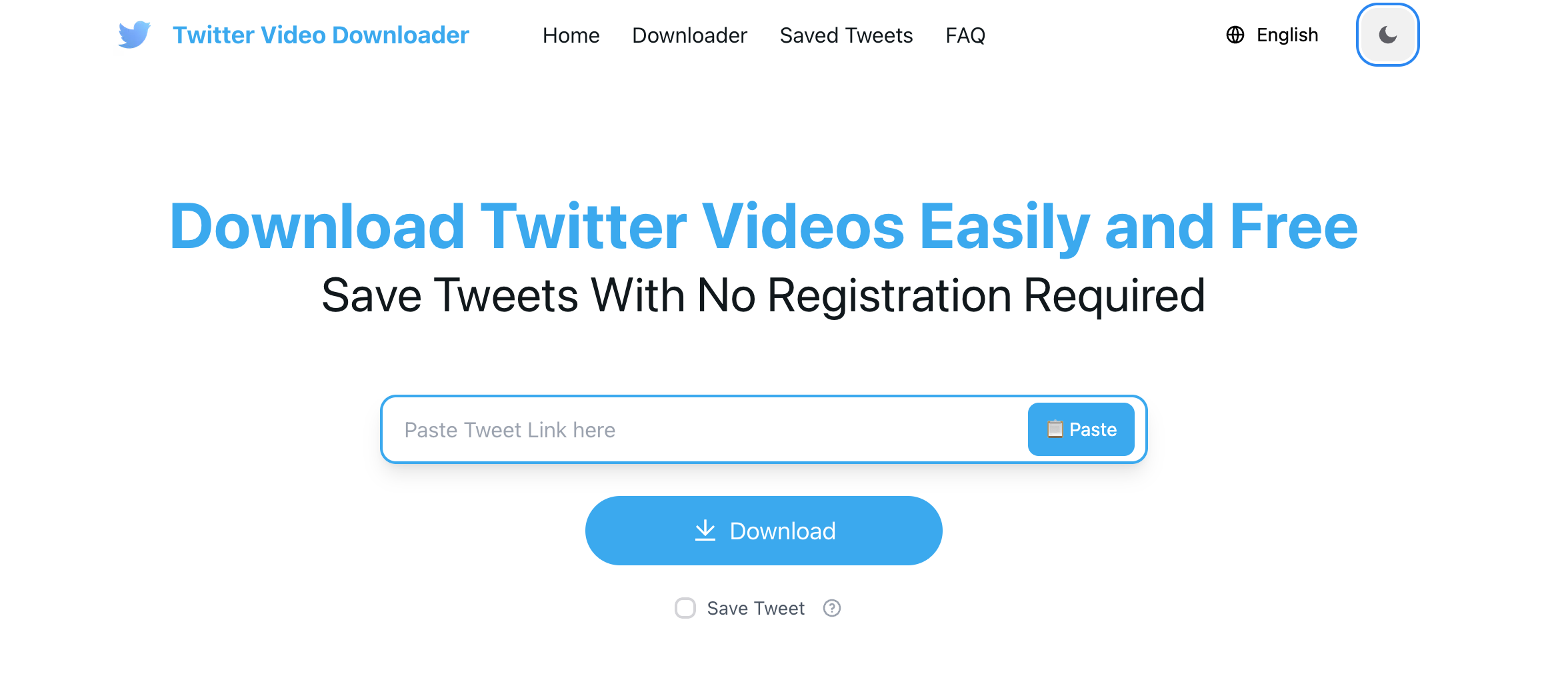 Twitter Video Downloader Cover Image