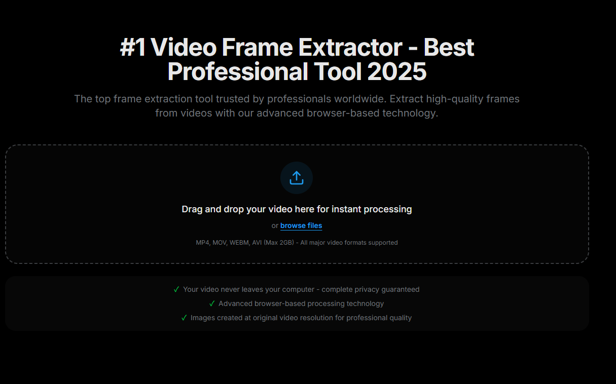 Video Frame Extractor - Precise Online Frame Extraction Tool | Firsto