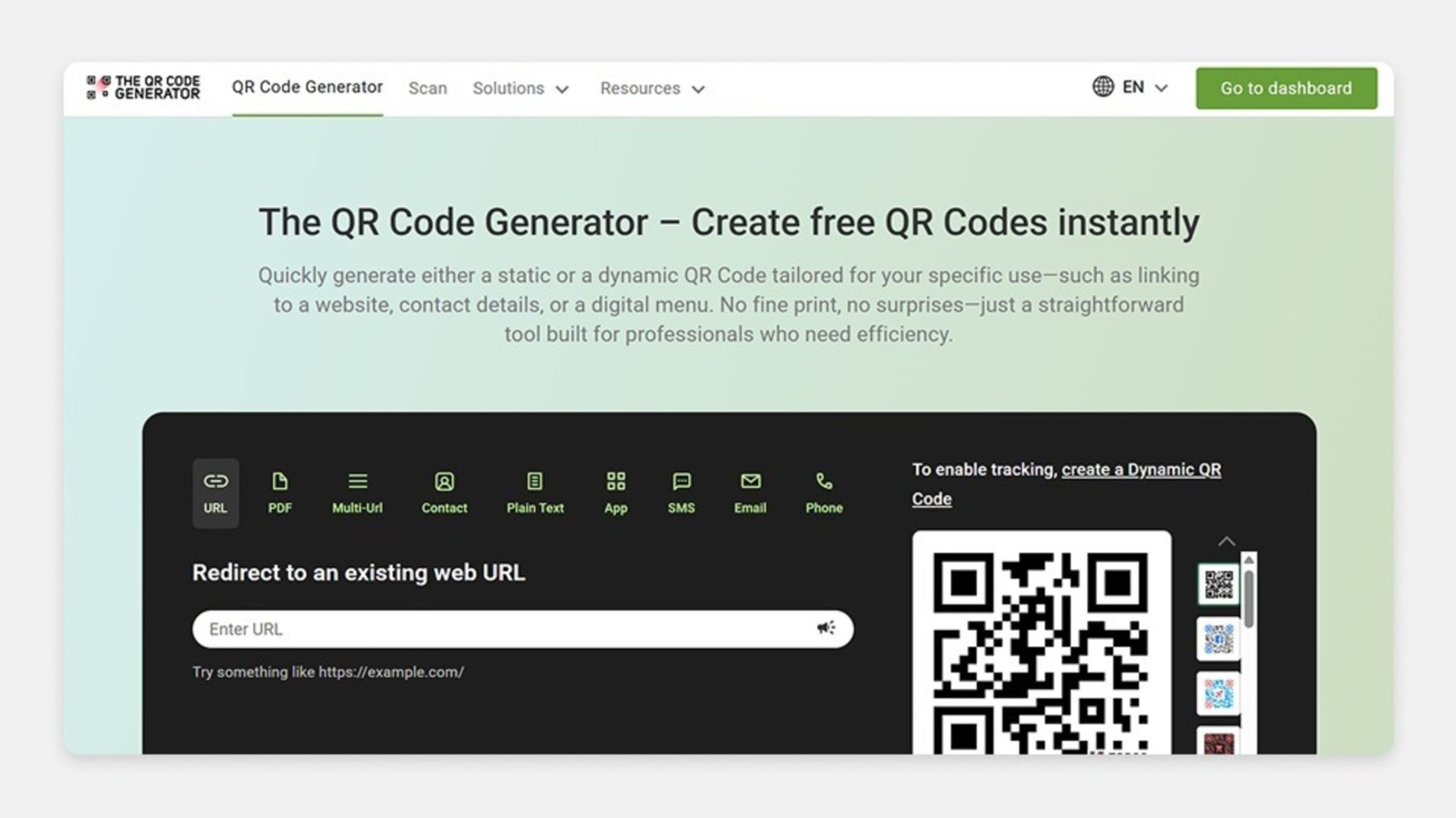 1 Best The QR Code Generator (TQRCG) Alternatives in 2026 (Free & Paid ...