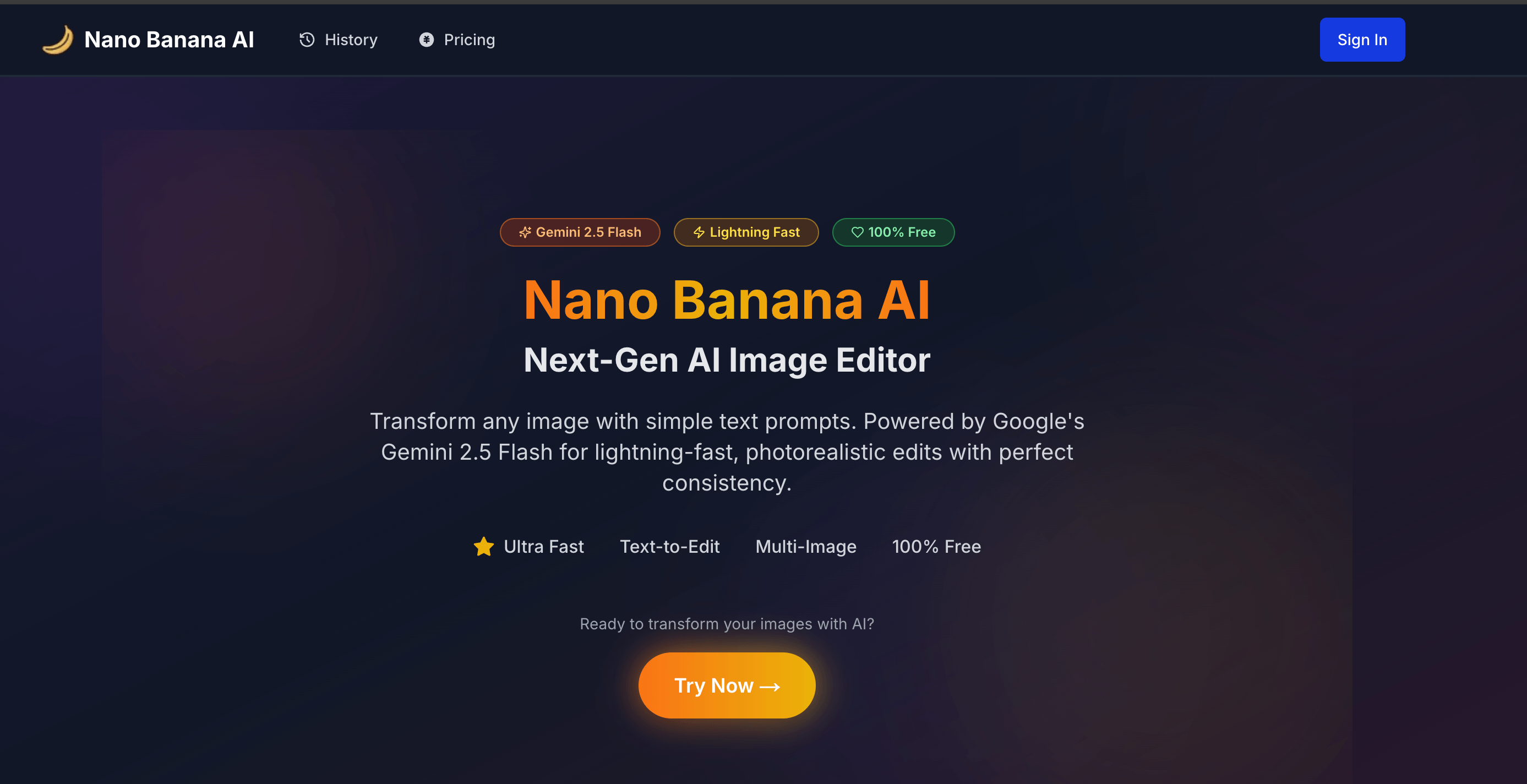 Nano Banana AI - Advanced AI Image Editor with Gemini 2.5 Flash | Firsto