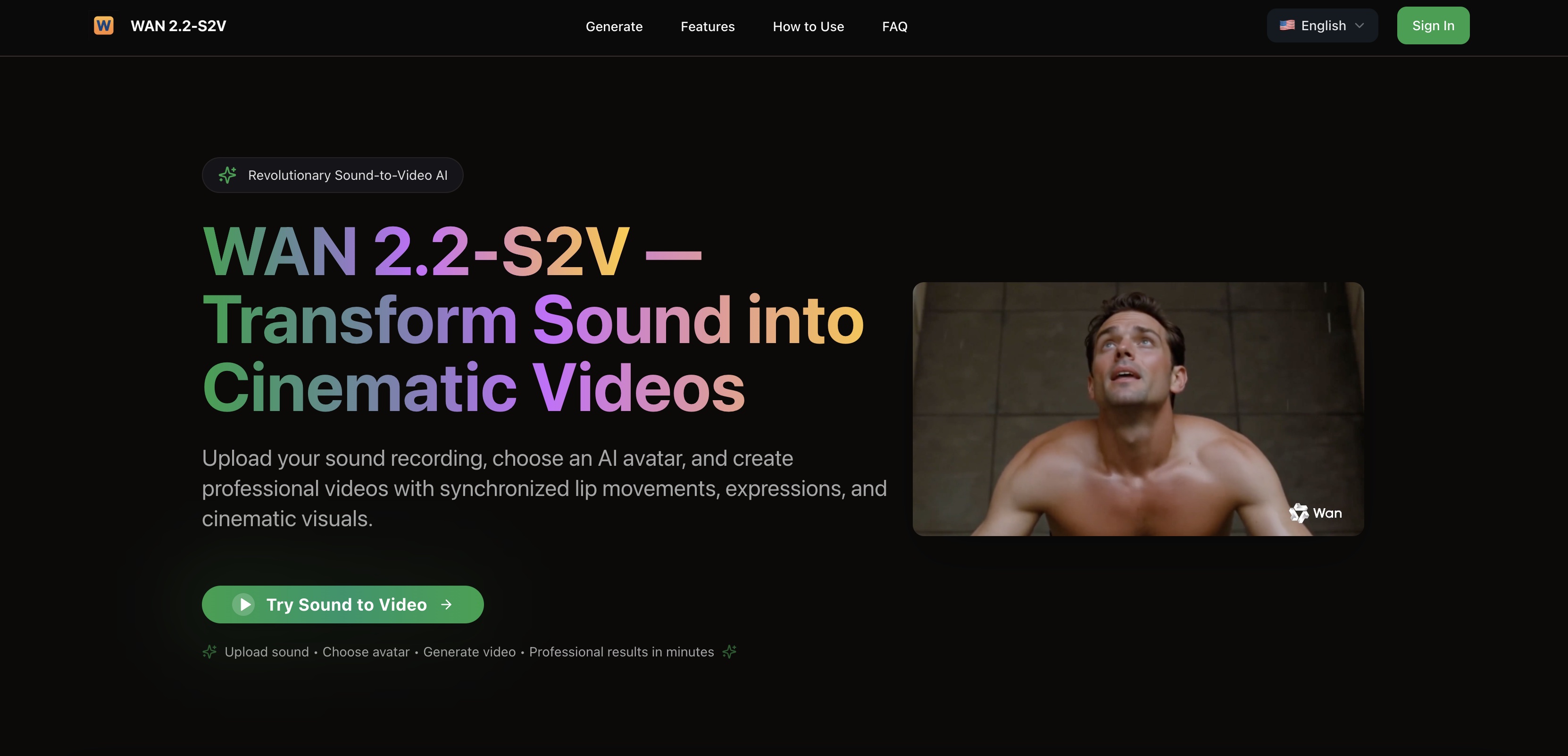 WAN 2.2-S2V Cover Image